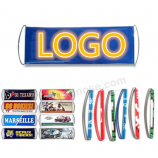 Hand retractable banner hand held scrolling flag wholesale with high quality and any size