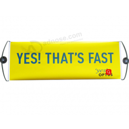 Hand Retractable Hand Rolling Flag Fan Scrolling Banner