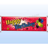 Best Selling Small Birthday banner Scrolling Hand flag with high quality and any size