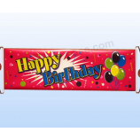 Mejor venta pequeña bandera banner de mano de desplazamiento de cumpleaños