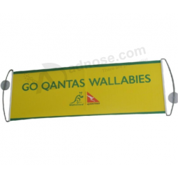 Retractable hand held scrolling banner flag for sale with high quality and any size