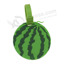 Wholesale Custom 3d watermelon silicone luggage tag