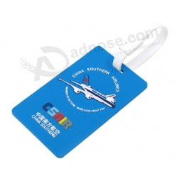 China supplier personality 3D rubber luggage name tag