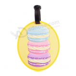 International travel silicone handle bag tag custom