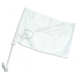 China supplier custom funeral car flag with pole