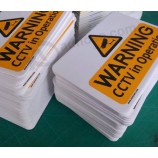 최고 품질 pvc 거품 보드 경고 기호 경고