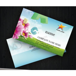 Fashionable ultra-thin paper business calling card 