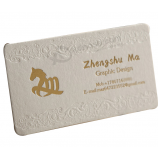 Popular custom design cotton paper visiting cards