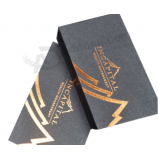 Hot stamping name card custom business visiting card