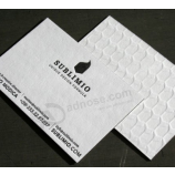 Hot stamping visiting card debossed business card