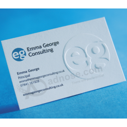 Factory Wholesale Embossed Business Calling Card