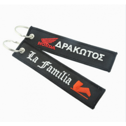 Promotional Custom Embroidery Key Chain Wholesale