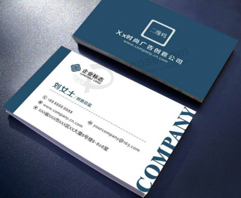 Fabricante de tarjetas de presentación comercial de papel personalizado
