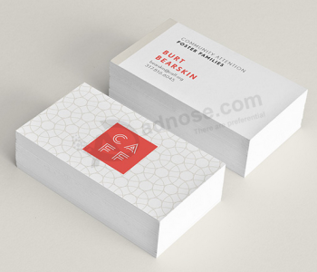 Low MOQ Corporate Commercial Visiting Card Custom