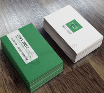 Impresión personalizada de la fábrica tarjetas de visita tarjeta corporativa