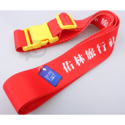 Best price plastic buckle retractable luggage belt