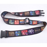 180cm length adjustable travel polyester luggage strap with high quality and any size