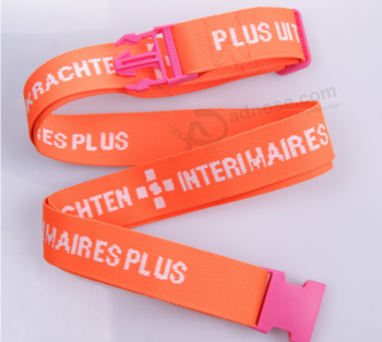 Cinturones de equipaje coloridos promocionales con hebilla de colores