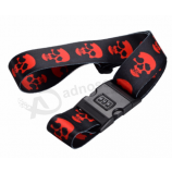 Wholesale custom made travel suitcase luggage strap with code lock with high quality and any size