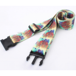 Lockable luggage straps suitcase polyester luggage belt with high quality and any size