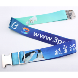 Cintura porta Borsaagli stampata con logo personalizzato con fibbia in plastica per promozionali