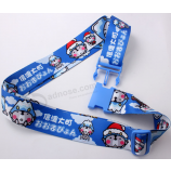 Custom anime suitcase luggage strap with lock with high quality and any size