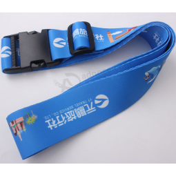 Eco-friendly promotional luggage cartoon strap with TSA lock