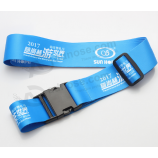 Fashion custom combination lock luggage security strap with high quality and any size