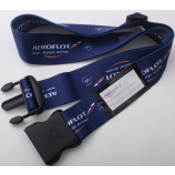 Traveling name tag straps airport name tag luggage belts with high quality and any size