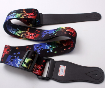 Factory price customized oem rock guitar strap supplier