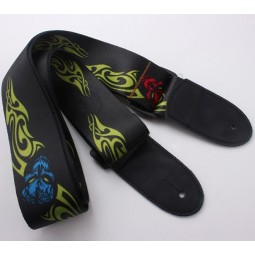 Custom cotton printed guitar belt from China
