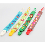 Cheap Wholesale Colorful Baby Toy Gift Pacifier Clip with high quality and any size