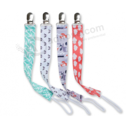 Eco-friendly baby dummy clip holder dummy chain