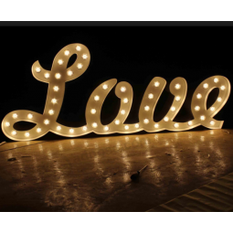 Wholesale marquee letters love Customized Letter Sign