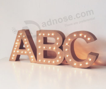 metal marquee Customized Size Acrylic Led Letters Design