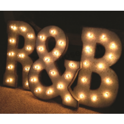 Outdoor Light Up Letters With Bulbs Led Sign Manufacturers
