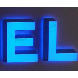 Latest new technology top craft led acrylic letter sign custom
