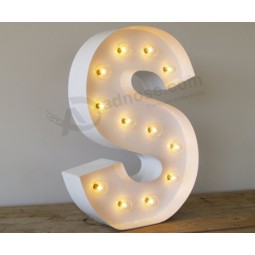 Reclame lettertype licht metaal led 3d letters