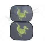 Wholesale Nylon Mesh Fabric Car Sunshade With Customized Logo