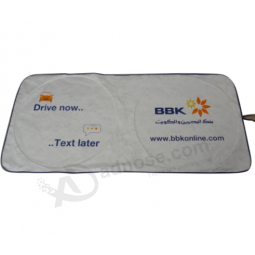 Cheap Promotional Foldable Printing Front Tyvek Car Sunshade
