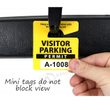 Blokkeer geen bezoekersparkeervergunning mini-parkeerhang tags