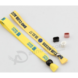 High Quality Party Event Custom Fabric Wrist Band