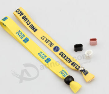 High Quality Party Event Custom Fabric Wrist Band