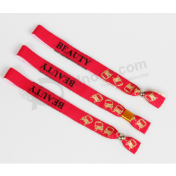 China Manufacturer Custom Festival Embroidered Bracelet