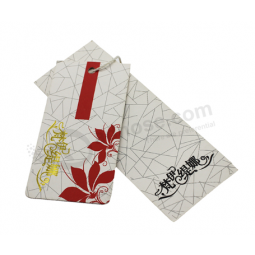 Paper custom hang tags manufacturer for clothing