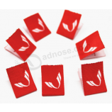 China supplier customized fabric woven tags supplier