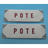 Fashion polyester woven clothing label maker