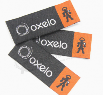 Custom woven logo labels Private Label For Clothing