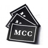 High quality custom embroidered woven main label