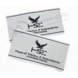 Wholesale woven garment label fashion woven label design